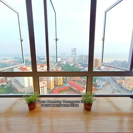 D'Luna Homestay Terengganu Sea View / Drawbrige View / Near Hsnz, Ktcc, Drawbrige Kuala Terengganu Exterior photo