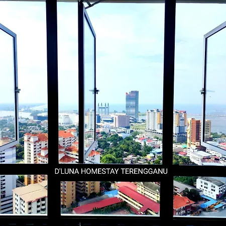 D'Luna Homestay Terengganu Sea View / Drawbrige View / Near Hsnz, Ktcc, Drawbrige Kuala Terengganu Exterior photo